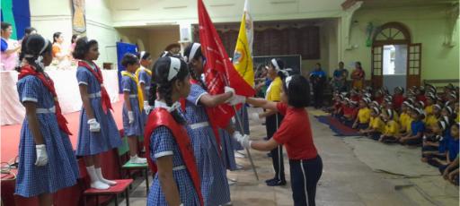 Student Council members oath taking